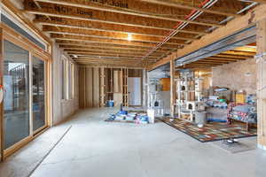 View of basement