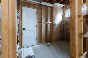 View of misc room