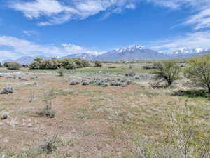 Mountain view with a rural view