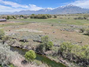 Property view of mountains with a rural view