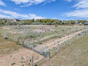 Exterior space with a rural view