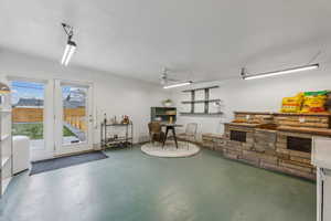 Auxiliary room.