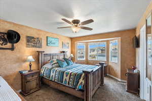 Beautiful view of the horses from the Master Bedroom