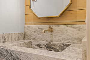Bathroom featuring a sink