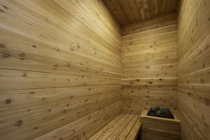 View of sauna