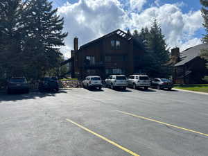 View of uncovered parking lot
