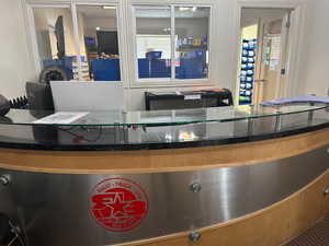 View of reception area