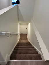 View of stairway
