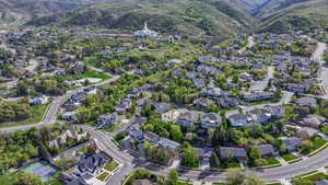 Birds eye view of property featuring a residential view