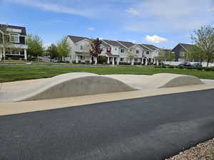 Exterior space with a residential view