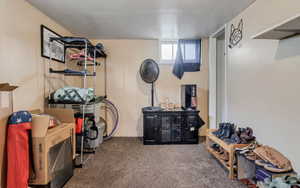 View of storage room