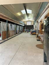 View of stable