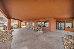 View of patio