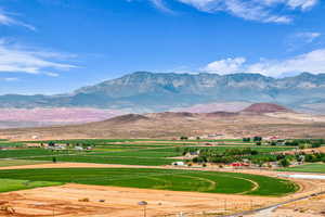 View of mountain feature featuring a rural view