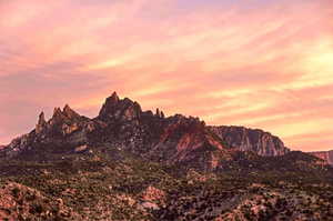 View of mountain feature