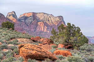 Property view of mountains