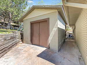 View of shed