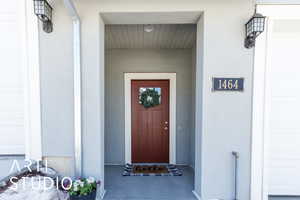 View of entrance to property