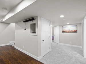 Basement hallway
