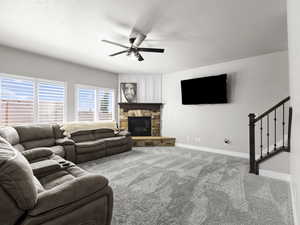 Spacious great room
