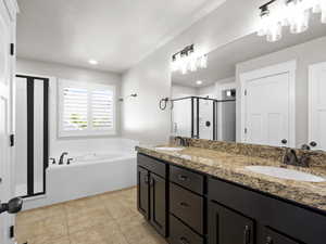 Primary en-suite bathroom