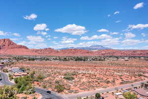 View of mountain backdrop