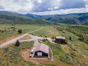 View of rural area featuring a mountainous background