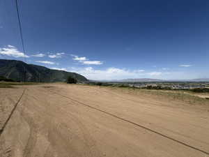 View of mountain backdrop