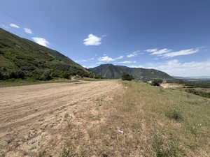 View of mountain backdrop