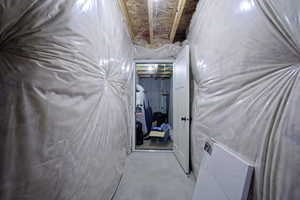 View of basement