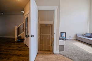 View of closet