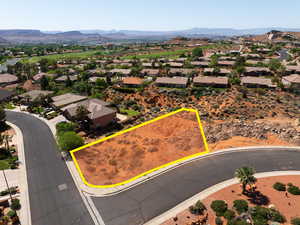 Unbuildable Common Area Behind the Lot. Walk-Out Basement Lot Under Construction.