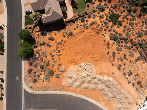 Unbuildable Common Area Behind the Lot. Walk-Out Basement Lot Under Construction