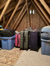 View of attic