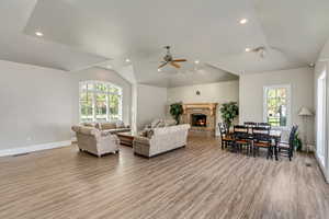 Clubhouse gathering room