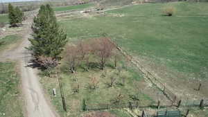 Bird's eye view featuring a rural view