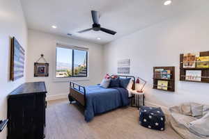 Bedroom 6 with stunning views and walk-in closet