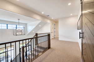 Upstairs landing