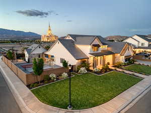 Corner lot with stunning backyard views