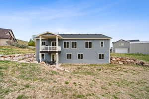 View of back of house