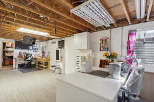 Basement bedroom
