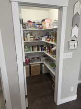 View of storage area