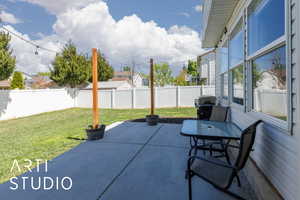 View of patio / terrace featuring a fenced backyard