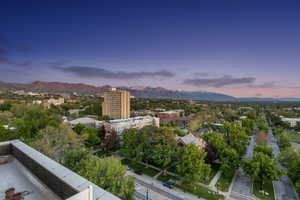 View of mountain background