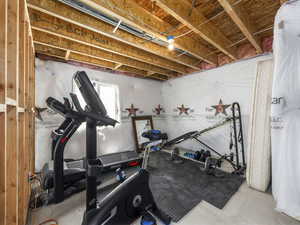 View of workout room