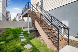 View of staircase