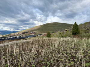 View of mountain feature featuring a rural view