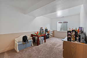 Basement bedroom/ Playroom