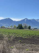 Mountain view featuring rural landscape