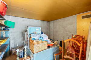 Storage featuring visible vents